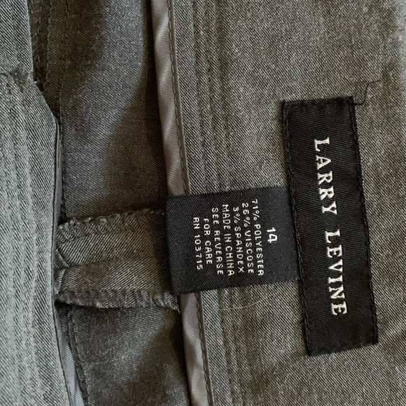 Grey semi-casual pants. Hardly ever worn. Flattering fit. - Picture 3 of 5